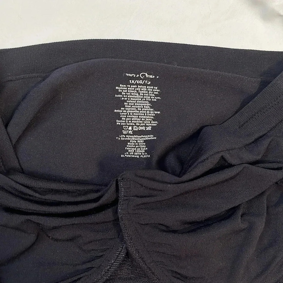 Angel Seamless Underwire Bandeau Bra Black, Size 1XL - Picture 5 of 5